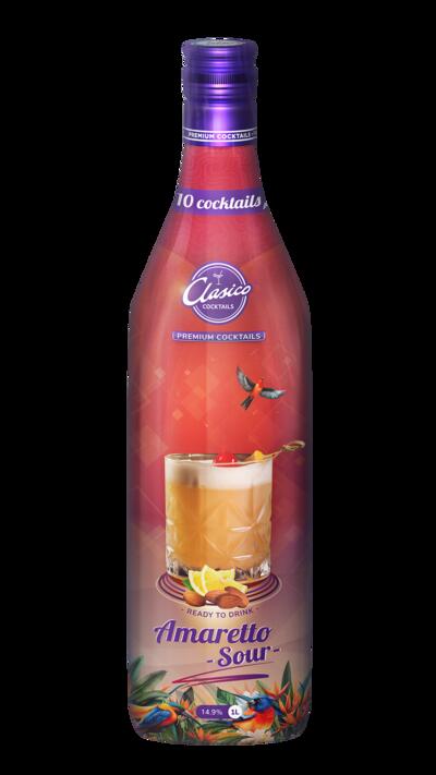 Amaretto Sour Cocktail 1L (14,9%) image